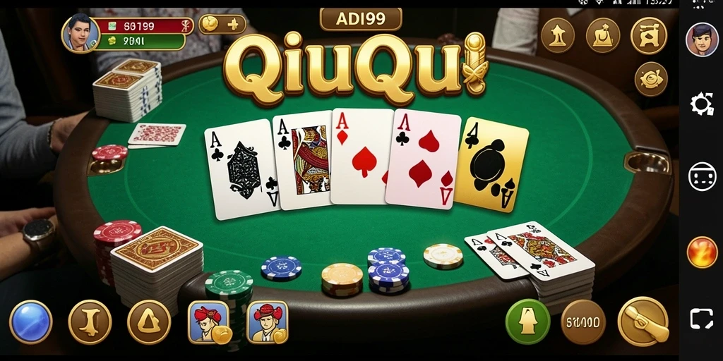 Tampilan gameplay QiuQiu yang menarik dan penuh aksi.