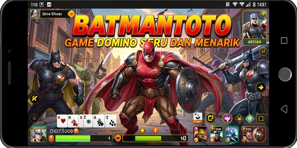 Tangkapan layar gameplay seru BATMANTOTO dengan elemen Domino yang menarik.