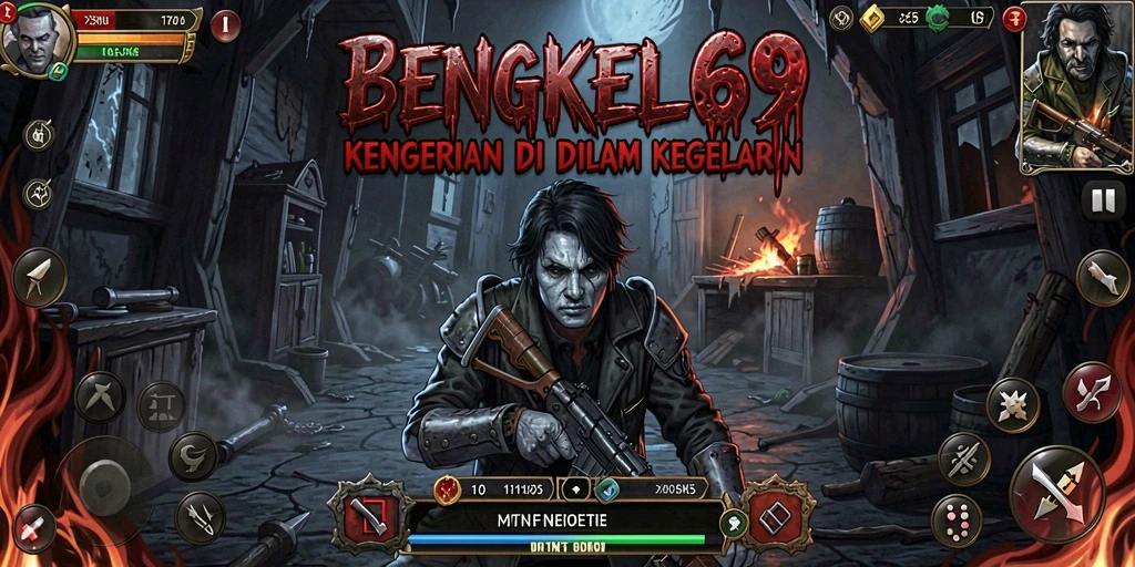 Gameplay menakutkan di BENGKEL69 yang penuh ketegangan.