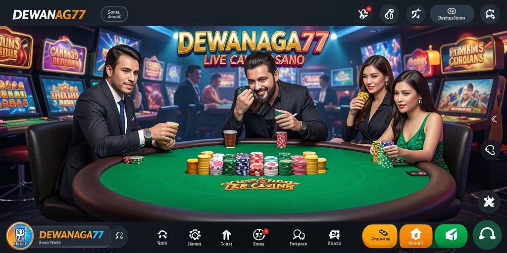 Tampilkan gameplay seru di DEWANAGA77 dengan dealer langsung.