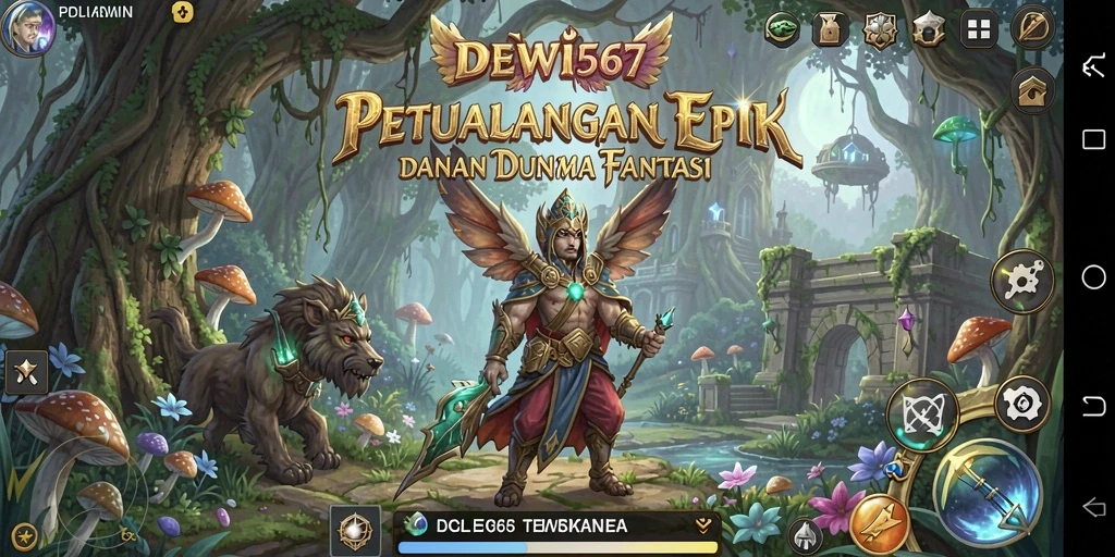 Tampilan gameplay DEWI567 yang seru dan menantang di dunia RPG.