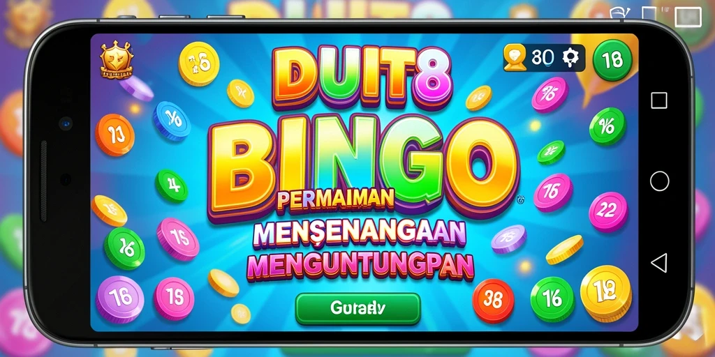 Screenshot gameplay Bingo yang seru dan menarik di DUIT8.