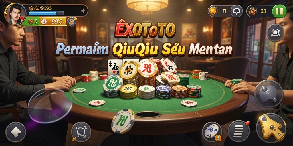 Tangkapan layar gameplay EXOTOTO yang seru dan interaktif.