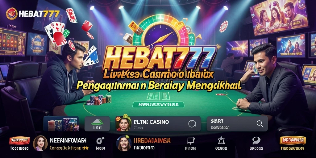 Tampilan gameplay HEBAT777 yang menegangkan dan imersif.