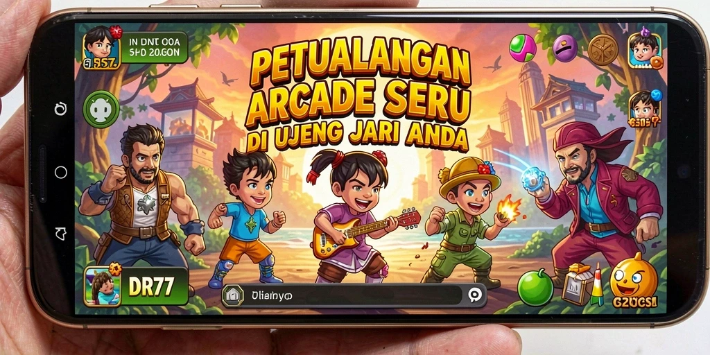 Screenshot gameplay IDR77 yang penuh warna dan seru.