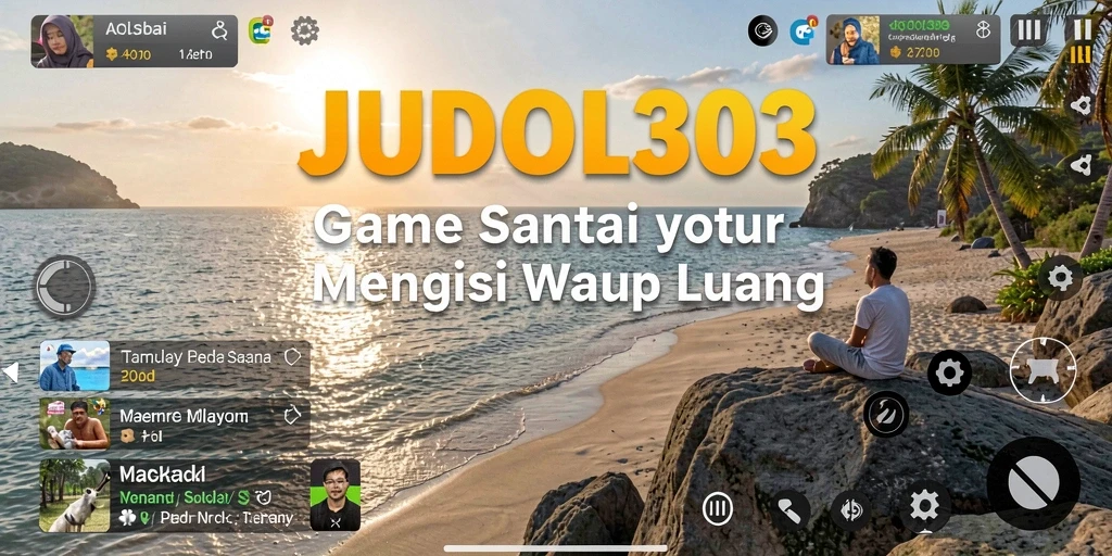 Tampilan gameplay <strong>JUDOL303</strong> yang cerah dan menarik saat dimainkan.