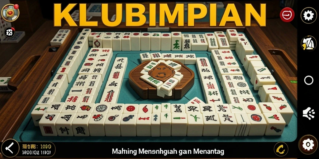 Tampilan gameplay Mahjong yang menarik dan seru.