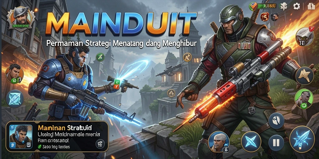Tampilan menakjubkan dari gameplay MAINDUIT yang seru.