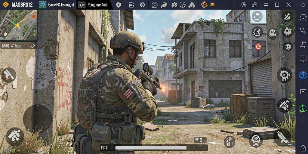 Gameplay menegangkan dalam <strong>MASBRO12</strong> dengan aksi seru dan grafis menawan.