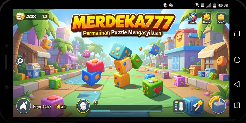 Tampilan gameplay menantang dari MERDEKA777 yang penuh teka-teki.