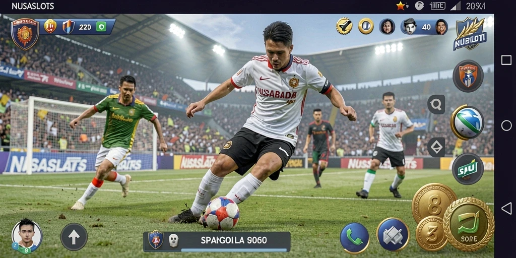 Tampilan gameplay <strong>NUSASLOTS</strong> yang memukau dan dinamis.