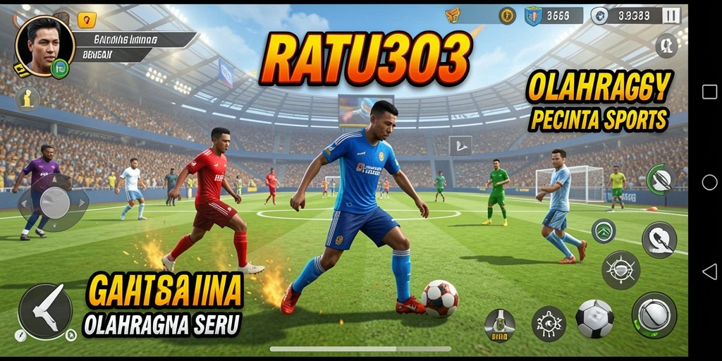 Screenshot gameplay RATU303 yang menampilkan aksi seru olahraga.
