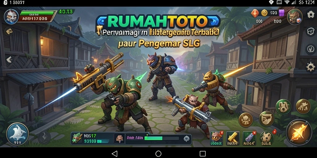 Screenshot RUMAHTOTO menunjukkan gameplay menarik dalam membangun rumah.