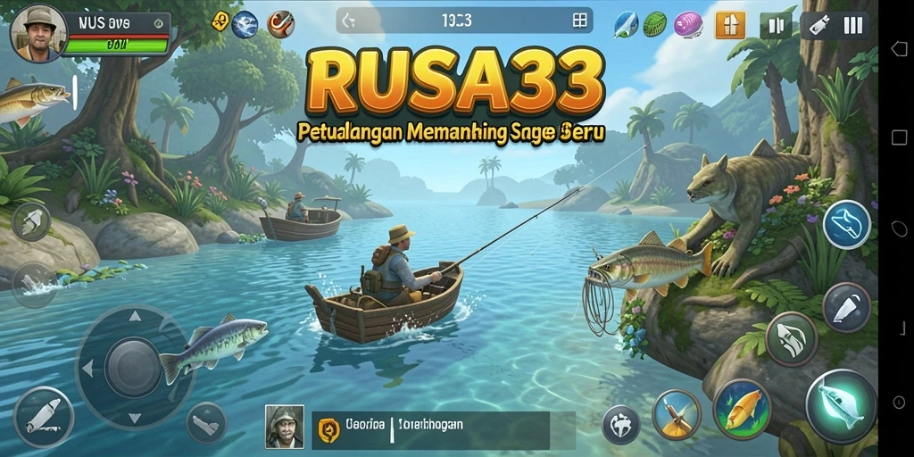 Tangkapan ikan yang menakjubkan dalam gameplay RUSA33.