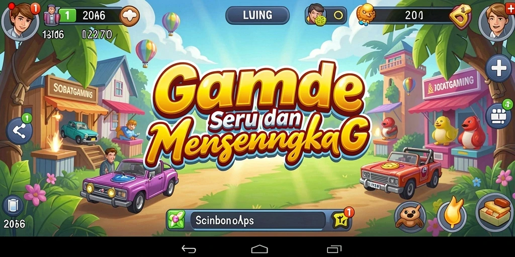 Tampilan seru gameplay Arcade di SOBATGAMING.