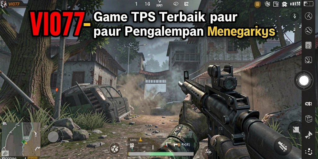 Tampilan mendebarkan dari gameplay VIO77 dalam aksi TPS.