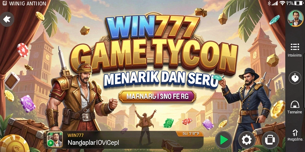 Tampilan gameplay <strong>WIN777</strong> yang menarik dan penuh warna.