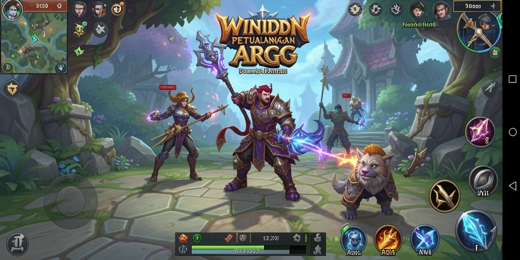 Gameplay mendebarkan dalam dunia fantasi WINIDN.
