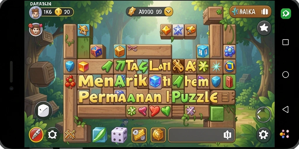 Tangkapan layar gameplay ZK6 menampilkan tantangan puzzle yang menarik.